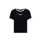 Versace Black Viscose T-Shirt
