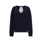 Extreme Cashmere Blue Cashmere Sweatshirt