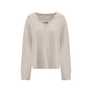 Extreme Cashmere White Cashmere Cashmere Sweater