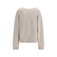 Extreme Cashmere White Cashmere Cashmere Sweater
