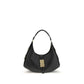 Ganni Black Calf Leather Bos Taurus Shoulder Bag