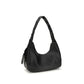 Ganni Black Recycled Leather Shoulder Bag