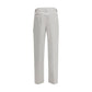 Fendi Silver Cotton Cargo Pants