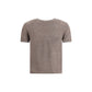 Lisa Yang Brown Cashmere T-Shirt