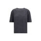 Lisa Yang Gray Cashmere Cashmere Sweater