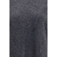 Lisa Yang Grey Cashmere Short Sleeve Sweater