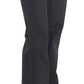 Costume National Gray Low Waist Straight Denim Pants Jeans