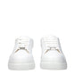 Philipp Plein White Leather Low Top Sneakers