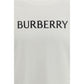 Burberry White Cotton T-Shirt
