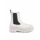 Tommy Hilfiger White Leather Ankle Boots