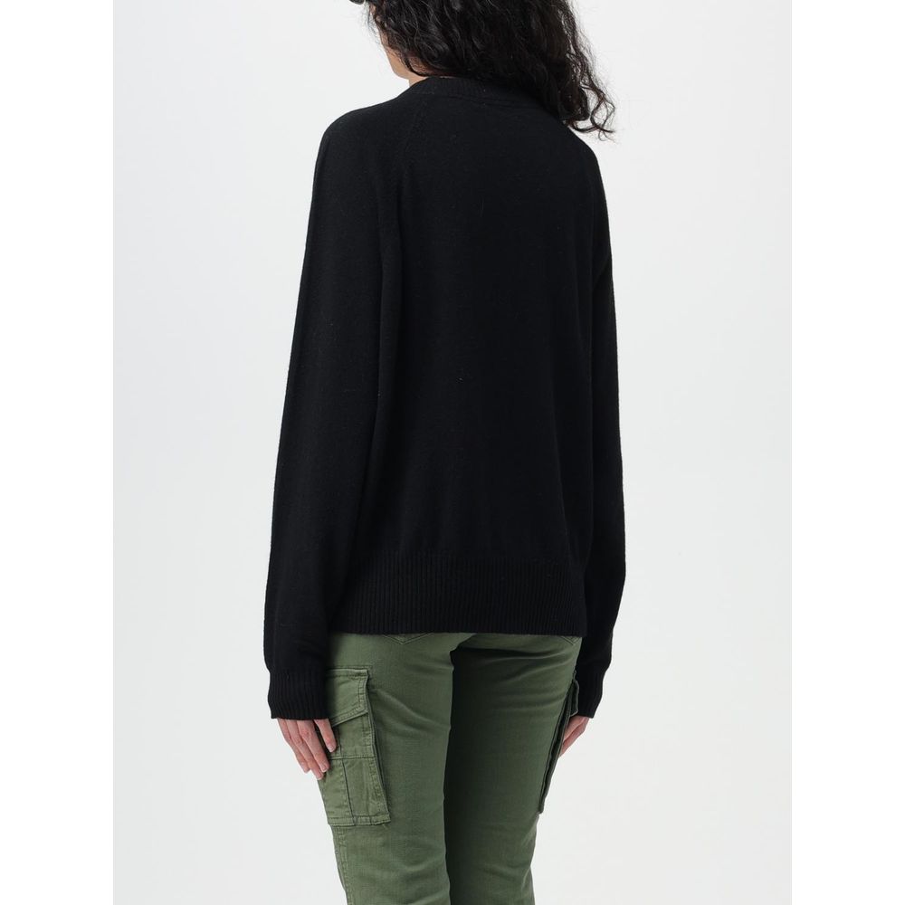 Woolrich Black Cashmere Sweatshirt