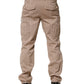 Dolce & Gabbana Beige Straight Cargo Chino Men Trouser Pants