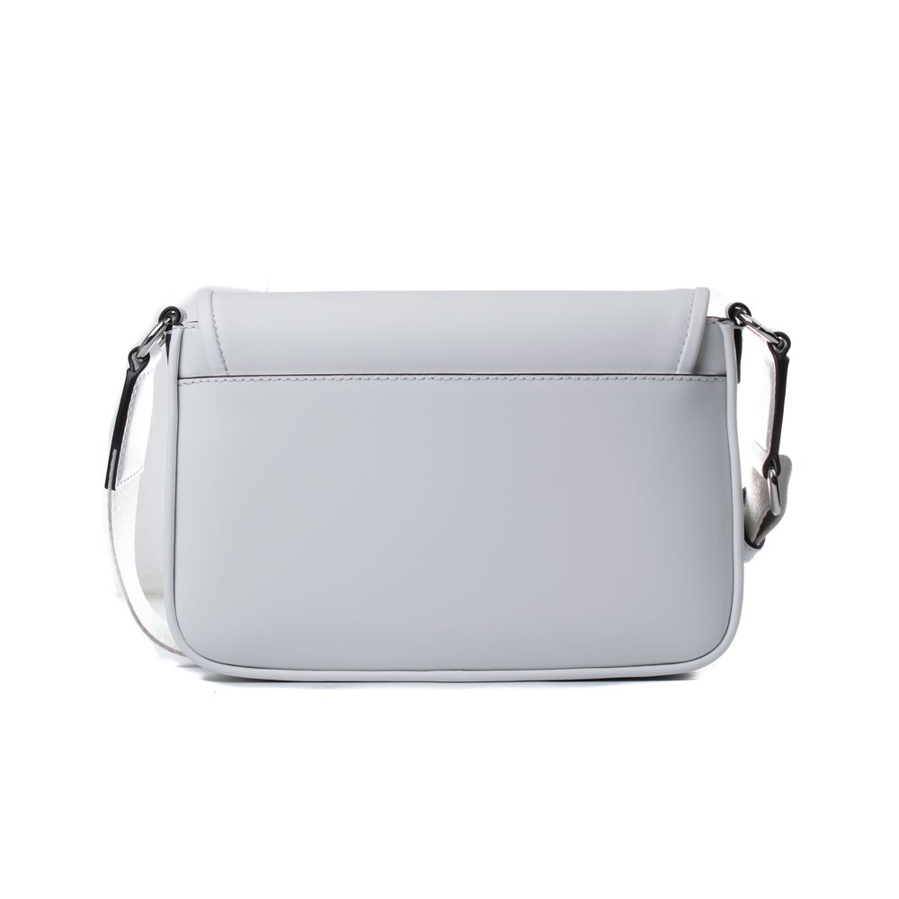 Michael Kors White Leather Shoulder Bag