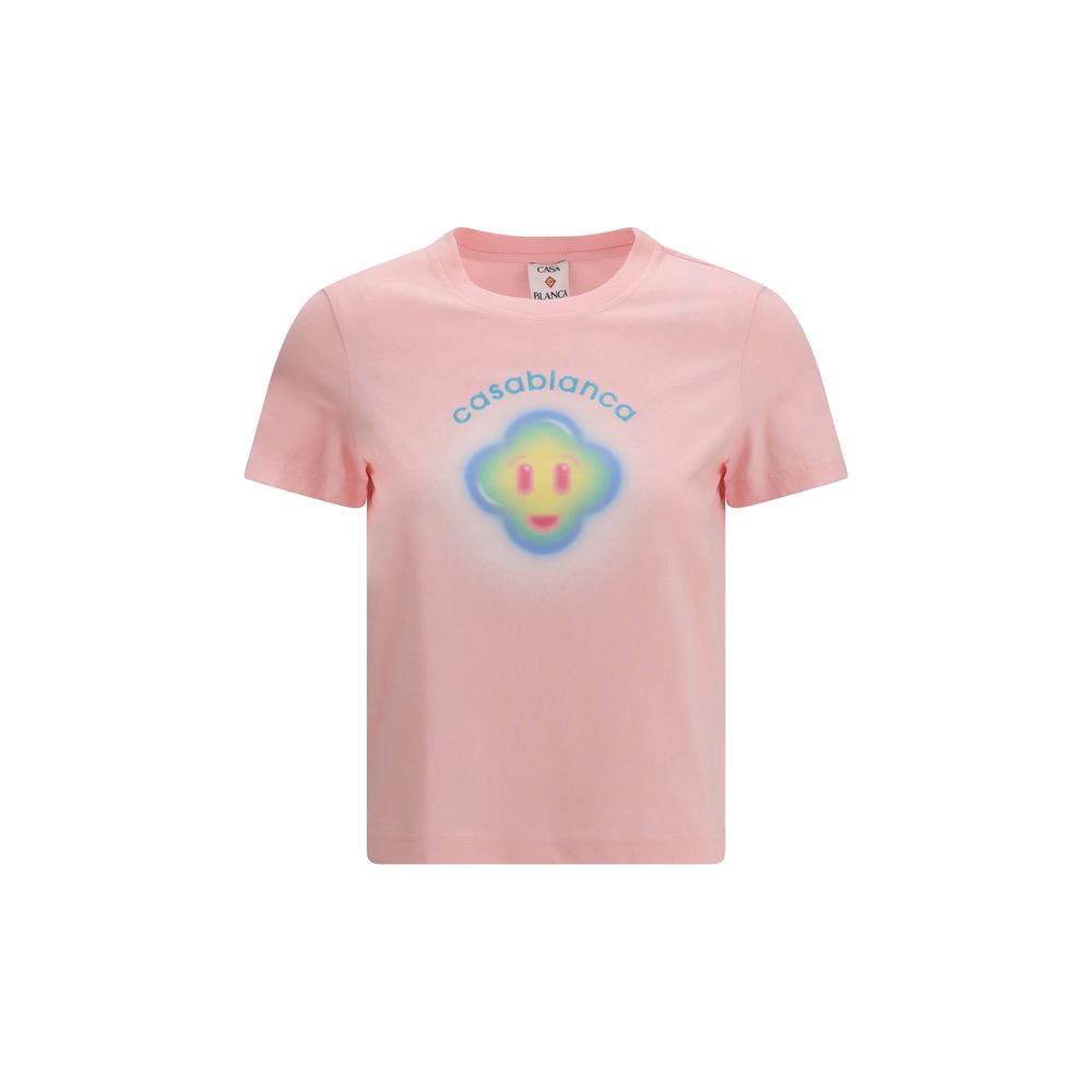 Casablanca Multicolor Cotton T-Shirt