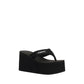 Coperni Black Polyamide Platform Sandals