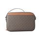 Michael Kors Brown Canvas Crossbody Bag