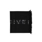 Givenchy Black Virgin Wool Scarf