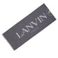 Lanvin Gray Silk Scarf