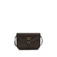 Valentino Garavani Brown Calf Leather Bos Taurus Shoulder Bag