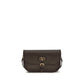 Valentino Garavani Brown Calf Leather Bos Taurus Shoulder Bag