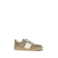 Valentino Garavani Beige Calf Leather Bos Taurus Low Top Sneakers