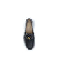 Valentino Garavani Black Calf Leather Bos Taurus Slip-On Loafers