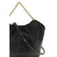 Coccinelle Black Calf Leather Bos Taurus Shoulder Bag