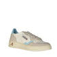 Autry White Leather Athletic Sneakers