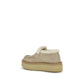 Prada Beige Calf Leather Bos Taurus Platform Loafers