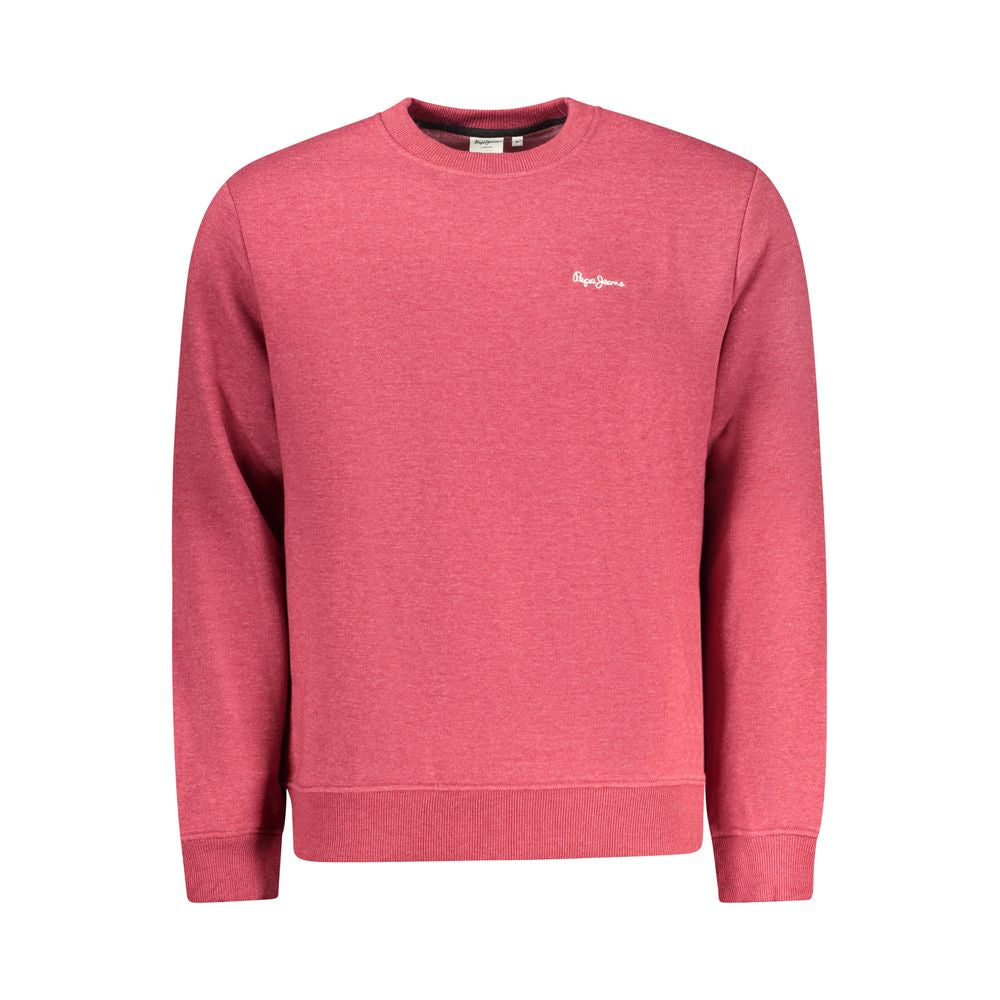 Pepe Jeans Rosso Cotton Men Sweatshirt