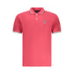 North Sails Red Cotton Men Polo