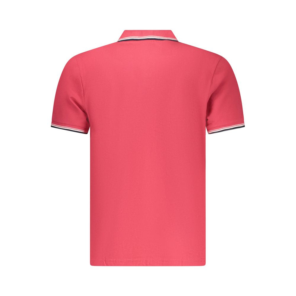 North Sails Red Cotton Men Polo