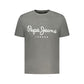 Pepe Jeans Grigio Cotton Men T-Shirt