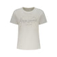 Pepe Jeans White Cotton Women T-Shirt