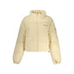 Guess Jeans Beige Polyester Full-Length Jacket