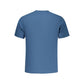 North Sails Blue Cotton Men T-Shirt