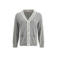 Brunello Cucinelli Gray Cotton Cardigan