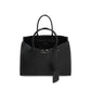Valentino Garavani Black Calfskin Tote Bag