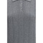 Lisa Yang Gray Cotton Dress Shirt