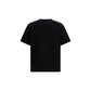 Casablanca Black Cotton T-Shirt