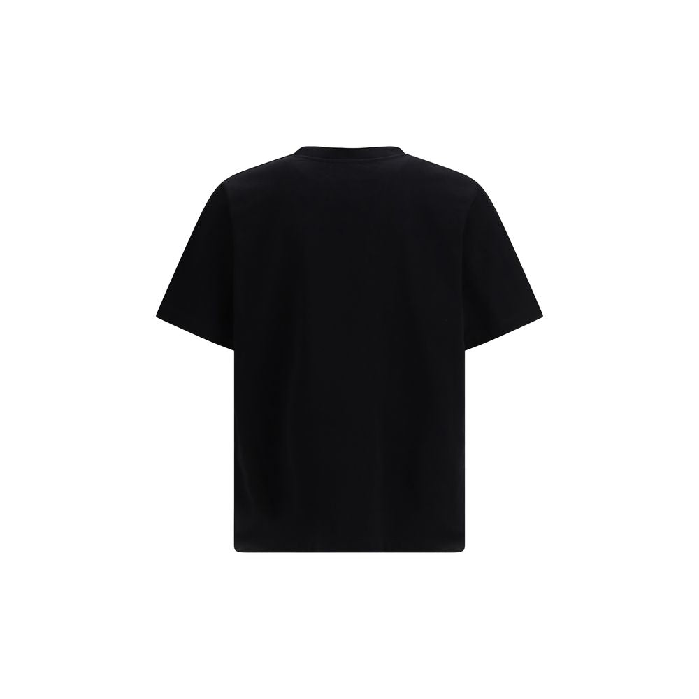 Casablanca Black Cotton T-Shirt