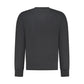 North Sails Black Cotton Men Sweatshirt