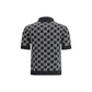 Gucci Black Wool Pattern Shirt