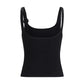 Courrèges Black Cotton Top
