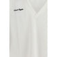 Courrèges White Cotton Polo Shirt