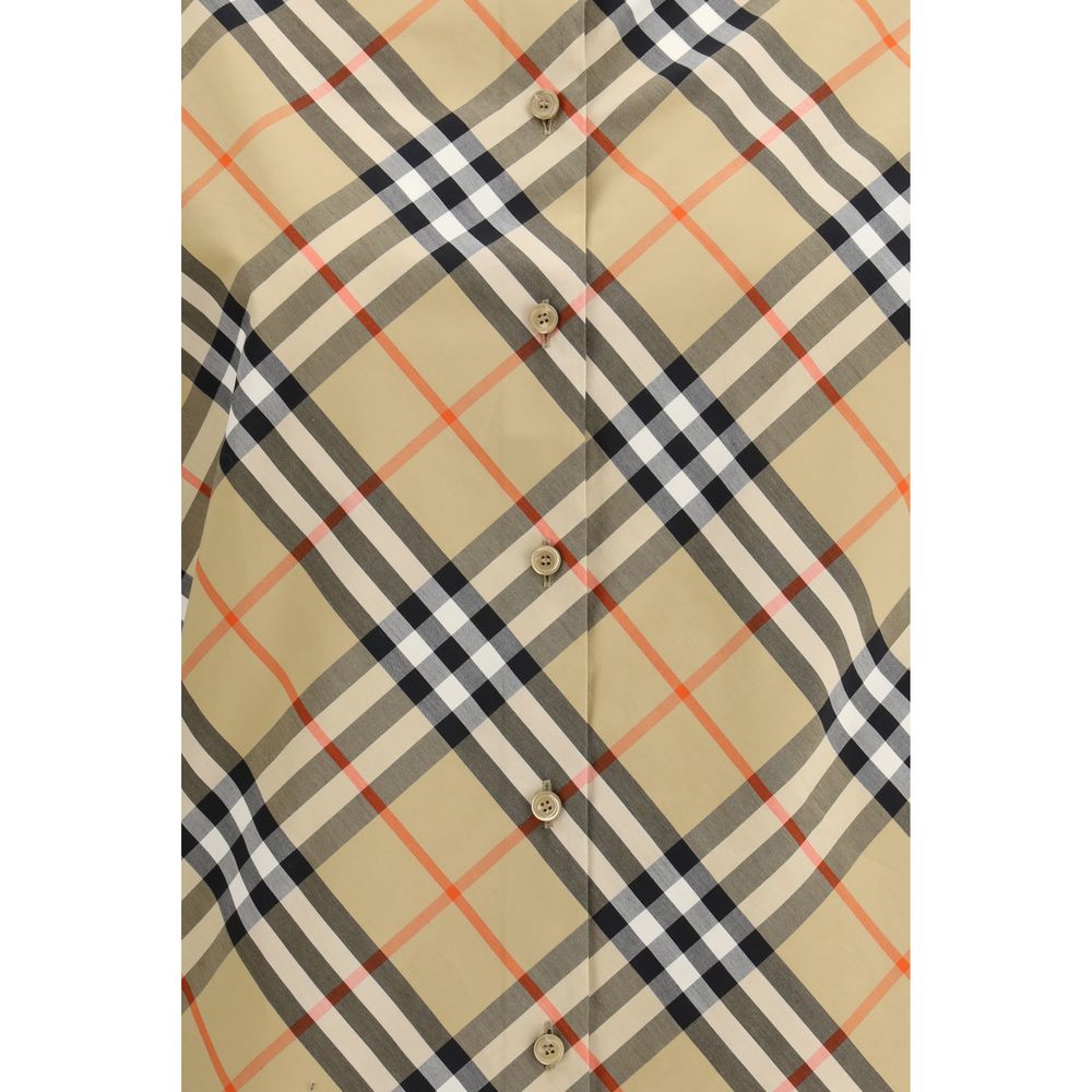 Burberry Multicolor Cotton Pattern Shirt