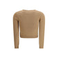 Chloé Brown Wool Sweatshirt
