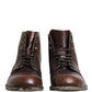 Dolce & Gabbana Brown Lace Up Short Ankle Boots Men Shoes