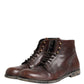 Dolce & Gabbana Brown Lace Up Short Ankle Boots Men Shoes