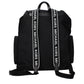Michael Kors Black Fabric Backpack